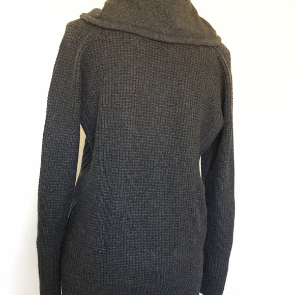 LOFT Waffleknit Cowl Neck Tunic Sweater, size Medium❤️ - Picture 6 of 12